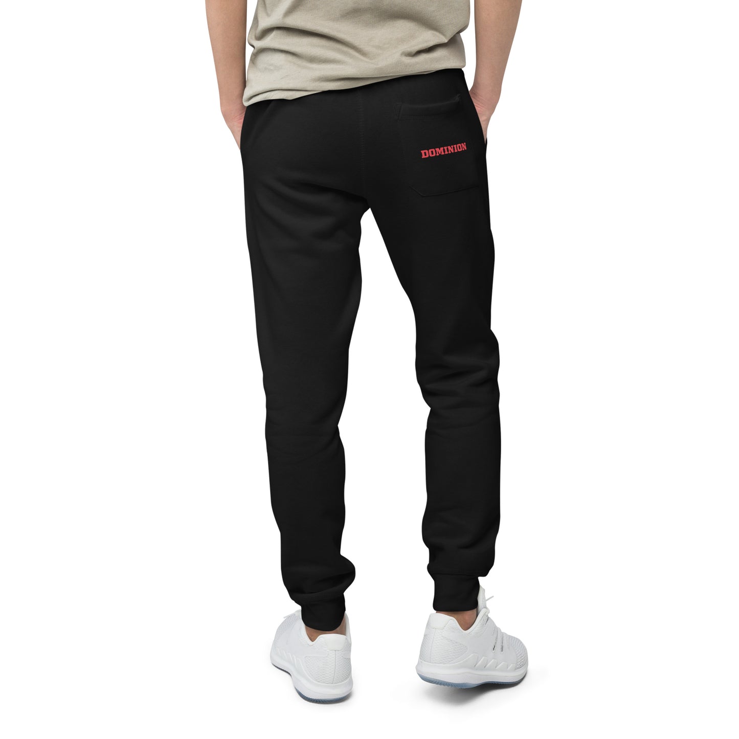 Dominion Red Unisex Fleece Sweatpants