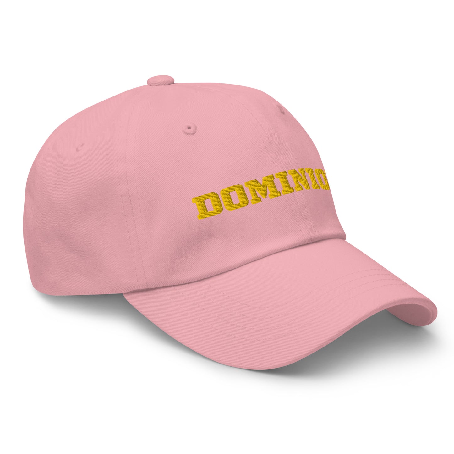 Embroidered  Dominion Network Gold Dad hat