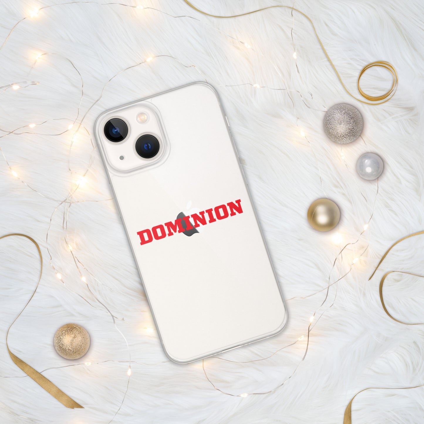 Dominion Red Clear Case for iPhone®